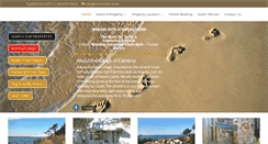 Desktop Screenshot of cambriavacationrentals.com